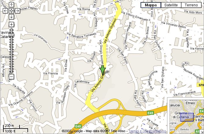 mappa studio D'Amico Marcello
